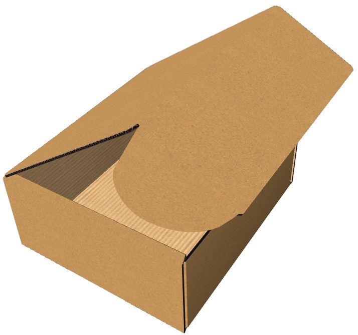 Самосборная коробка 205х205х95 общий вид