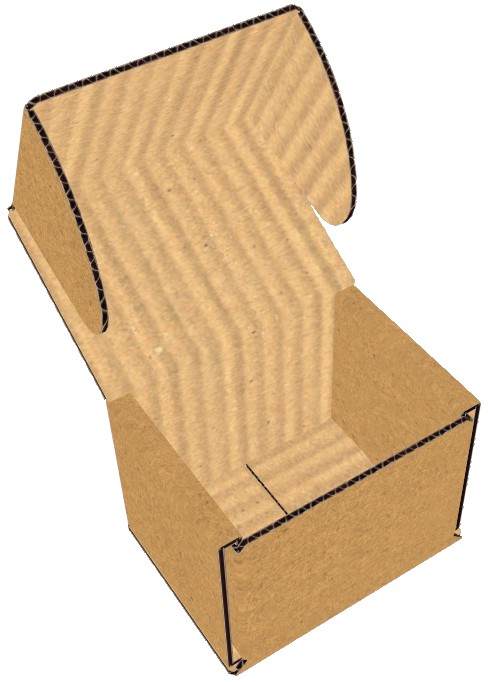Короб самосборный 53х43х43 E